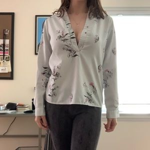 Floral button down 💐